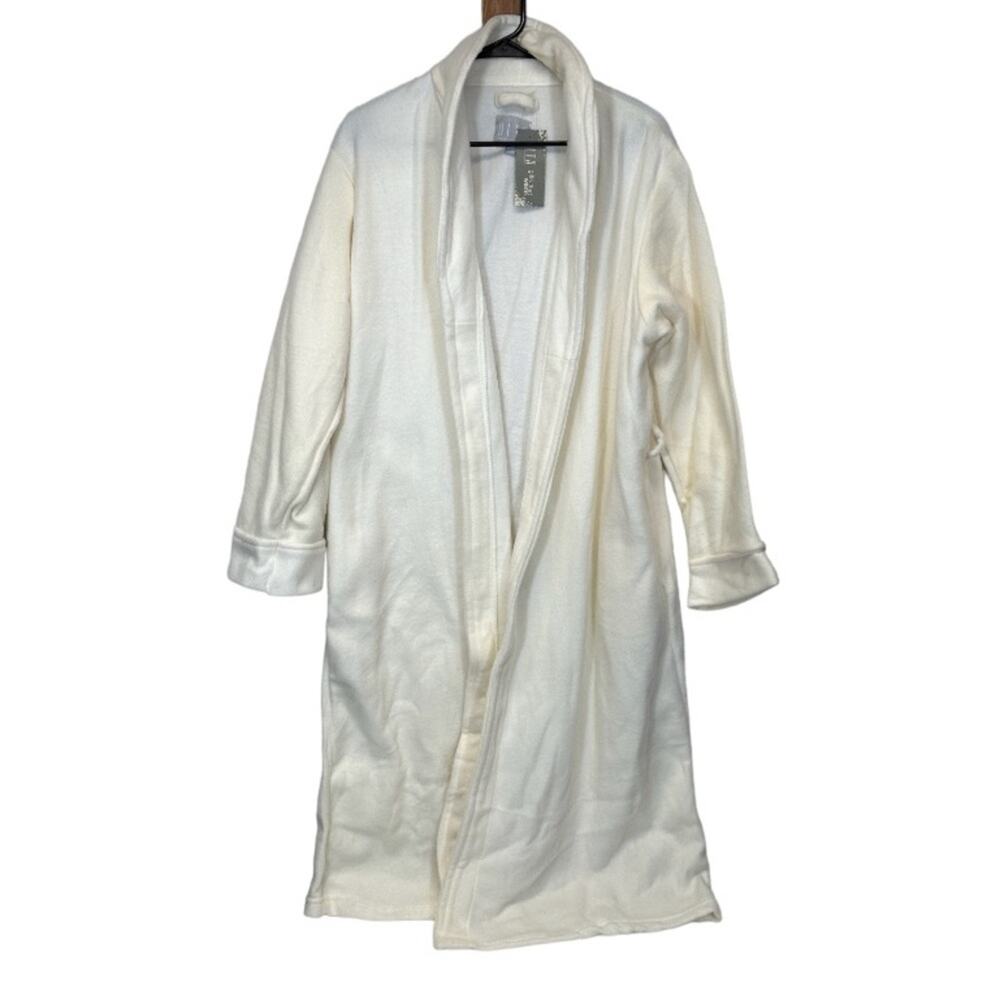 Ulta Beauty Off White Plush Cozy Long Robe Size S/M